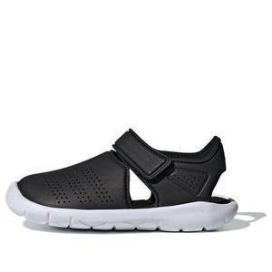 Сандалии fortaswim полоски j Adidas, черный