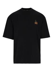 SPITZBUB Футболка 'Black Glow' в черном цвете