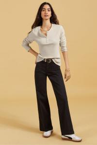 100% хлопок хенли топ Baukjen, белый