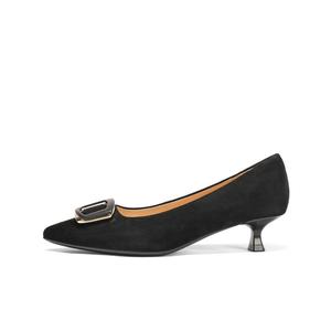 Тонкий каблук Женские туфли на высоком каблуке 4 см BELLE, черный