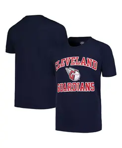 Футболка «Heart Soul» для больших мальчиков и девочек из Navy Cleveland Guardians Outerstuff