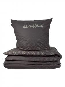 Постельное белье Carlo Colucci set Carlo Classico 2 tlg, антрацит
