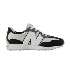 Кроссовки New Balance 327 Bungee Lace Little Kid Wide, Grey White