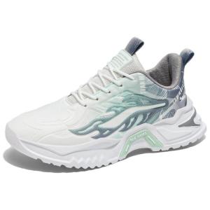 TONYBEAR Мужские повседневные кроссовки низкие белые черные зеленые синие зеленые, цвет Green