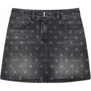 Givenchy Черная джинсовая мини-юбка Women's Black