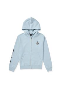 Толстовка на молнии ICONIC STONE  Volcom, синий