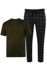 Длинная пижама JP1880, зеленый