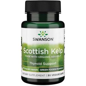 Swanson, Scottish Kelp 750 мг 30 растительных капсул
