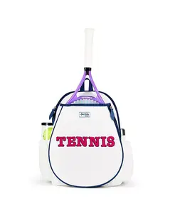 Теннисные университетские нашивки, рюкзак с надписью "Большая любовь к теннису" Ame & Lulu, белый