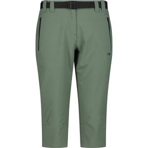 Брюки-Бермуды-Капри стретч Cmp, зеленый