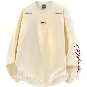 Свитшот для верховой езды Casual Collection Unisex Jeep, оранжевый (fleece-lined)