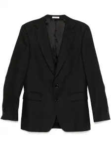 Льняной пиджак FURSAC, черный