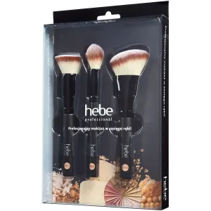 Hebe Professional набор: кисти для макияжа, 3 шт.