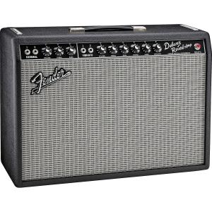 Гитарный комбо-усилитель Fender Vintage Reissue '65 Deluxe Reverb, черный