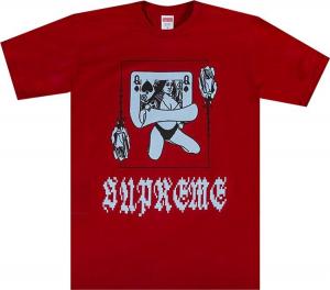 Футболка Supreme Queen Tee 'Red', красный