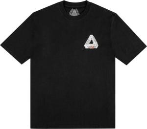 Футболка Palace LA Opening Tri Ferg T-Shirt 'Black', черный