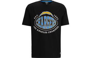 HUGO BOSS Футболка NFL Stretch Cotton с совместным брендингом мужская Black