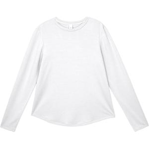 Футболки Love T Shirts женские, с круглым вырезом, умеренно прямой крой Lululemon, белый/wht