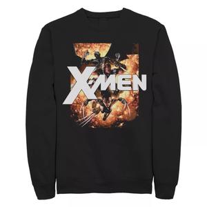 Толстовка с капюшоном для юниоров Marvel Classic X-Men Explosion Crew Licensed Character