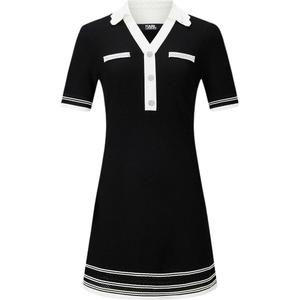 KARL LAGERFELD / Karl Lagerfeld Jeans Платье с короткими рукавами KARL LAGERFELD женское черное