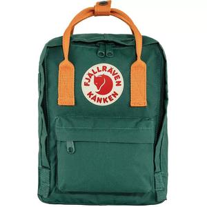 Fjallraven Рюкзак 7L Outdoor Bag из полипропиленового волокна, новый цвет Arctic Green & Fiery Orange, унисекс