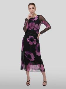 Платье-футляр LapaPlus, фиолетовый