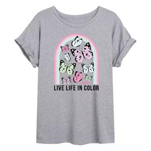 Струящаяся футболка Barbie Live Life для юниоров Licensed Character