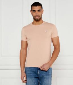 Футболка мужская Guess Jeans облегающего кроя, персиковый