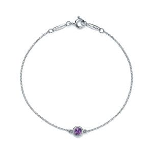 Браслет Tiffany & Co. Elsa Peretti Color by the Yard Amethyst, серебро