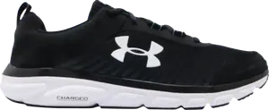 Кроссовки Under Armour Charged Assert 8 Black White, черный