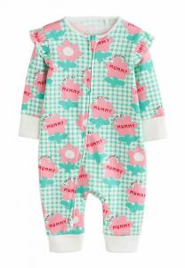 Пижама REGULAR FIT FAMILY TWO WAY ZIP Next, зеленый