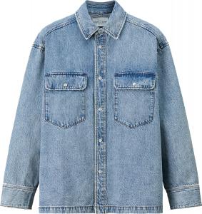 Джинсовая рубашка H&M Atelier Regular-Fit, синий