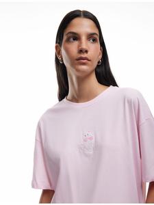 Футболка SS розового цвета KOTON