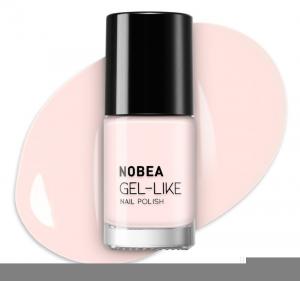 Лак для ногтей с гелевым эффектом NOBEA Day-to-Day, оттенок Antique white #N63 6 мл