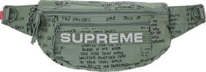 Сумка Supreme Field Waist Bag Olive Gonz, зеленый
