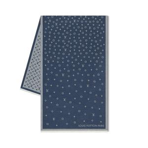 Все о монограмме палантин Louis Vuitton, синий