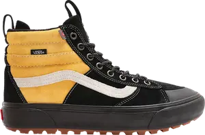 Кроссовки Vans Sk8-Hi MTE-2 Black Yellow, черный