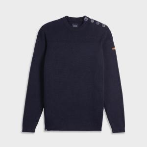 Мужской темно-синий парусный свитер TRIBORD, черный синий