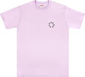 Футболка Supreme Marble Tee 'Light Purple', фиолетовый