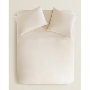 Пододеяльник Zara Home Sateen Duvet, 300 нитей, экрю