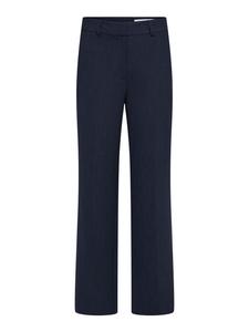 Обычные плиссированные брюки Selected, морской синий