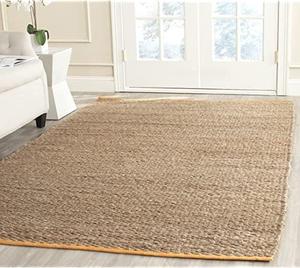 Ковер SAFAVIEH, 92 x 153 см, Cape Cod Collection, Spring, ручной работы, плоское плетение из джута, идеально для помещений с высокой проходимостью: прихожая, гостиная, спальня (CAP811D)