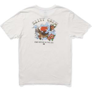 Мужская винтажная футболка Hopper Salty Crew, Off White