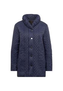 Короткий размер: куртка с привлекательным стеганым узором. Goldner, синий