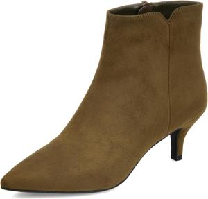 Ботильоны Damen Isobel от Journee Collection, Oliv/Blatt Für Mich (Leaf It To Me)