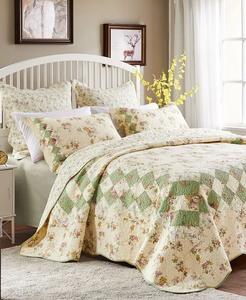 Комплект одеял Bliss, 3 предмета Greenland Home Fashions, слоновая кость