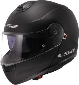 Шлем LS2 Helmets Strobe II Modular, черный
