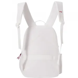 Li-Ning Polyester Backpack Regular Unisex White