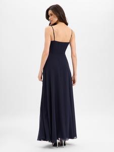 Marie Lund Вечернее платье в морском синем