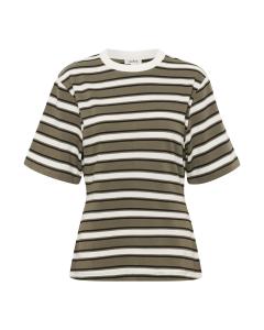 SOAKED IN LUXURY Футболка 'Neo Coreen' в цвете Olive